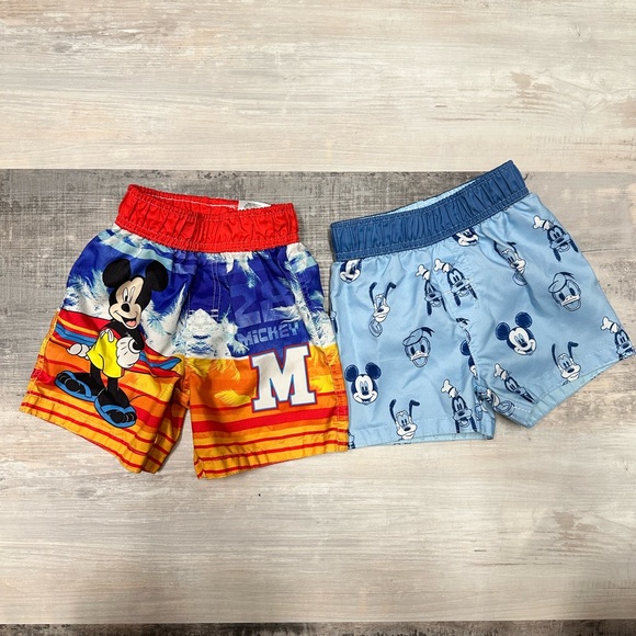 Disney Other - Disney Mickey Mouse toddler swim trunks- 18months